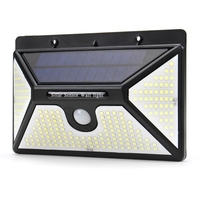218 LED à énergie solaire lampe murale capteur de mouvement IP65 lumière extérieure imperméable de cour de routes