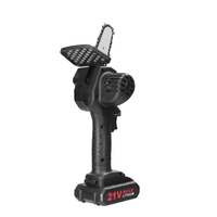 21V 500W 4 pouces batterie au lithium rechargeable scies à élaguer électriques petit moteur de brosse de tronçonneuse à fendre le bois outil électrique à une main pour le travail du bois jardin verger