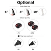 21V Brushless Mini tronçonneuse sans fil 10 pouces Scie à chaîne électrique Scie à main 4.0Ah Batterie rechargeable Chargeur rapide Alimenté Branche d