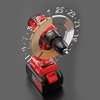 21V sans fil perceuse à percussion 3/8in mandrin robuste perceuse électrique tournevis électrique avec batterie 3.0Ah chargeur rapide,  lumière de travail LED vitesse 2-variable 25+1 réglage du couple 80N.m pour brique béton mur ciment conseil