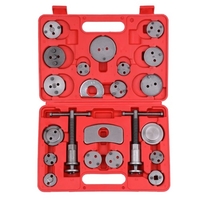 22 pièces Auto universel étrier de frein à disque voiture vent arrière Pad Piston compresseur Automobile Garage réparation outil Kit ensemble avec étui