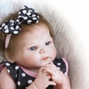 22 pouces 55 cm Reborn Bébé Poupée Fille Plein Silicone Princesse Poupée Bébé Jouet De Bain Avec Des Vêtements Réaliste Mignon Cadeaux Jouet