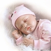 22 pouces 55 cm Reborn Bébé Poupée Fille PP remplissage Silicium Avec Des Vêtements Réaliste Mignon Cadeaux Jouet