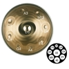 22 pouces Handpan Handpan Handpan Hand Drum D-Key 9 Notes (D3 A3 bB3 D4 F4 A4 G4 E4 C4)