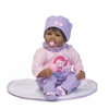 22 pouces Silicone Reborn Toddler Poupée Souriant Bébé Poupée Fille Avec Des Cheveux Vêtements Boneca Réaliste Mignon Cadeaux Jouet