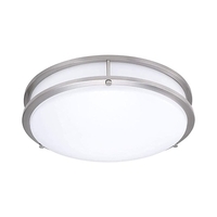220V 12 pouces Dimmable LED encastré plafonnier grand Angle de faisceau même lumière haute transmission de la lumière pour l