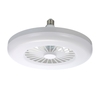 220V E26 / E27 Mini ventilateur lumière LED anneau de maquillage lumière Selfie anneau lumière pour lampe de Table de diffusion en direct