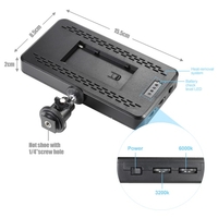 228pcs perles Ultra mince 3200K - 6000K éclairage Dimmable Studio Photo vidéo Pad panneau lampe lumière LED d