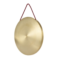 22cm Cymbales à main Gong Brass Copper Chapel Instruments à percussion d