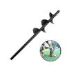 22CM Foret Foret Jardin Plante Ampoule Fleur Auger Planteur Rapide pour Planter Ampoule Semis Percer Terre Clôture Trou Digger