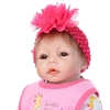 22in Reborn Baby Rebirth poupée enfants cadeau tissu corps matériel