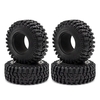 2.2in Rubber Tire 4pcs Remplacement pour TRAXXAS-4 SCX10 90046 90047 RR10 90048 Voiture