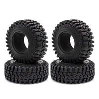 2.2in Rubber Tire 4pcs Remplacement pour TRAXXAS-4 SCX10 90046 90047 RR10 90048 Voiture