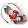 22inch fille souple corps Silicone réaliste bébé poupée jouer maison jeu jouets