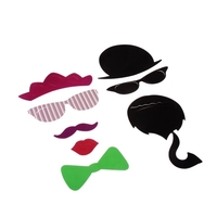22pcs accessoires de masque ensemble pour mariage noël fête d