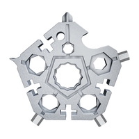 23 en 1 flocon de neige multi-outil pentagonal clé à flocon de neige multi-outils décapsuleur kit de tournevis outil de bricolage à la main outil d