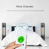 230V 16A Thermostat sans fil Contrôle du thermostat à distance Prise enfichable Plage de température 0 ~ 70 ℃ Prise de contrôle de la température de synchronisation sans fil Affichage numérique avec rétroéclairage vert