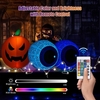 23Inch Gonflable Eyeball LED Lights Décorations d