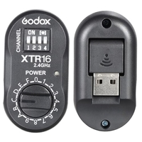 2.4 G Godox XTR-16 X-système sans fil télécommande récepteur Flash pour X1C X1N XT-16 émetteur déclenchement pays AD360/DE/QT/DP/QS/GS/GT série