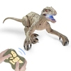 2.4 Ghz Simulation RC Velociraptor Dinosaure télécommandé Dino réaliste avec lumière LED rugissant