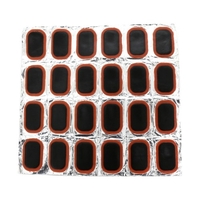 24 pièces vélo pneu réparation patchs vélo tube crevaison patchs en caoutchouc patching kit de réparation pour vélo chambre à air