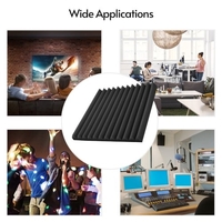 24 pièces/paquet Studio mousses acoustiques mousse d