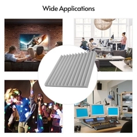 24 pièces/paquet Studio mousses acoustiques mousse d