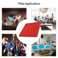 24 pièces/paquet Studio mousses acoustiques mousse d
