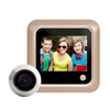 2.4 pouces vidéo sonnette 145 degrés judas visionneuse vidéo oeil porte cloche maison intelligente extérieure caméra moniteur visuel sonnette