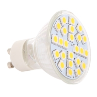 24 SMD 5050 LED Lampe Ampoule Spot 5W GU10 220V-240V économiseuse d