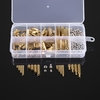 240 PCS M2 M3 Vis Filetées Entretoises Mâle Femelle En Laiton Entretoise Entretoise PCB Conseil Vis À Six Écrous Assortiment Kit Matériel