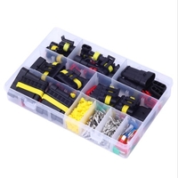 240 pièces étanche 1-6 broches connecteur de fil électrique et Kit de fusibles Mini lame standard pour voiture moto