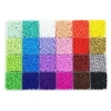 24000 pièces 2mm 24 couleurs R-ainbow bricolage perles à billes multicolores pour l