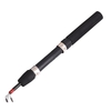 24.4IN Télescopique Glace À Pêche Rod Mini Pole Hiver Ultra-léger Outil De Pêche