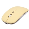 2.4G + BT3.0 Souris sans fil double mode Souris de bureau muette DPI réglable à 3 vitesses Batterie au lithium rechargeable intégrée Rose clair