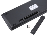 2.4G clavier tactile sans fil Multi-touch Ultra-mince avec récepteur USB pour Android Smart TV Ordinateurs Ladtops Ordinateurs de bureau