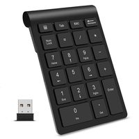 2.4G sans fil clavier souris Combo comptabilité financière bureau clavier souris ensemble 22 touches sans fil numérique clavier + souris sans fil