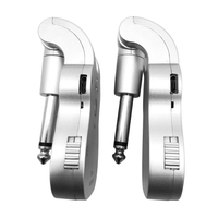 2.4G UHF système audio sans fil émetteur et récepteur USB rechargeable ramasser pour guitare électrique basse instrument de musique accessoire