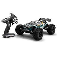 2.4Ghz 70 KM/H haute vitesse 1/16 hors route RC camions 4WD véhicule course escalade voiture moteur sans brosse lumière LED