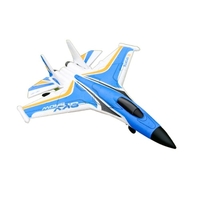 2.4GHz RC Plane Gliding Aircraft Flight Toys Stabilisation du gyroscope avec lumières LED