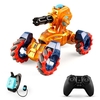 2.4GHz RC Stunt Car Water Bead Car 2 Mode de contrôle avec fonction Light Drift Spray Corps en alliage rotatif à 360 °