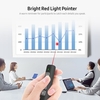 2.4GHz sans fil présentateur à distance lumière rouge pointeur présentation Clicker sans fil présentateur PPT Flip stylo avec récepteur USB noir