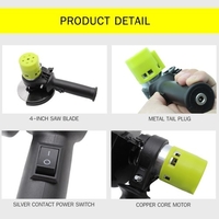 24V 90W scie électrique haute puissance Mini scie domestique avec outil de coupe de lame de scie circulaire de 4 pouces pour la coupe de brindilles de semis d