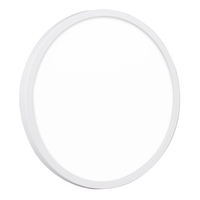 24W plafonnier 120 degrés Angle de faisceau plein plastique bien scellé pour salon espace de travail