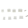 250 pièces XH2.54 2P-3P-4P connecteur prise de borne avec boîte de rangement assortie Portable