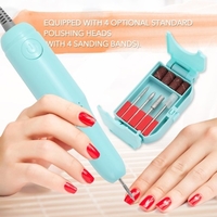 25000rpm Haute Vitesse Professionnel Électrique Nail Art Foret Stylo Pédicure Vernis À Ongles Outil Pieds Soins Manucure Machine Pédicure Accessoires