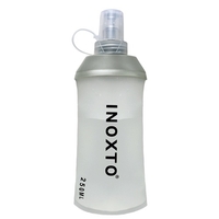 250ml Sport Poche à Eau Sac à Boire Portable Doux Pliant Poche à Eau Sac de Rangement Sans BPA pour Escalade Équitation Marathon Cross-Rally