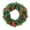 250mm Ronde Guirlande H-anging Ornement Guirlande Décoration De Noël Décor Arbre De Noël Ornements Festival Maison De Vacances Usage"idien