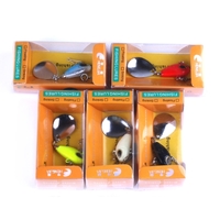 2, 5cm / 11, 5g Vibrations Leurre VIB Pêche Leurres Appât de Jig pour Pêche Saumon Basse Truite