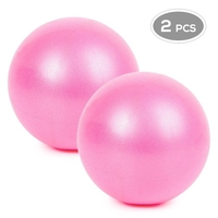 25cm 2 pcs boule de yoga anti-éclatement boule de stabilité épaisse mini pilates barre balle physique